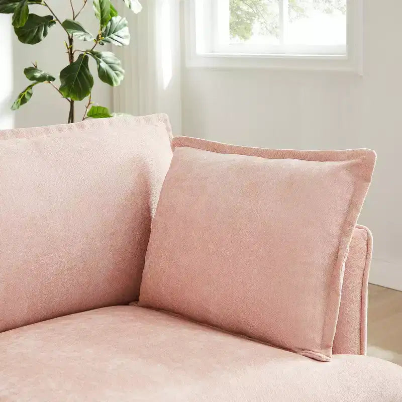 Sillón grande de acento, sillón individual cómodo como una nube con base y reposabrazos modernos  
