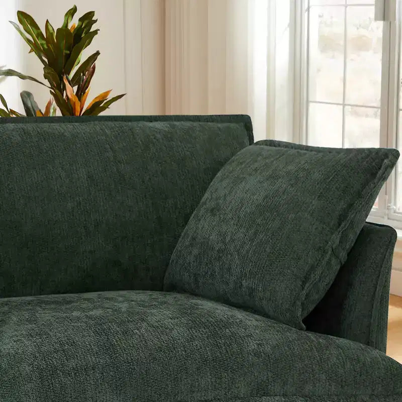 Oversized Accent Chair, Armchair, Cloud-Like Comfy Single Sofa with Modern Base & Armrest