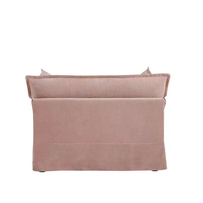 Sillón grande de acento, sillón individual cómodo como una nube con base y reposabrazos modernos  