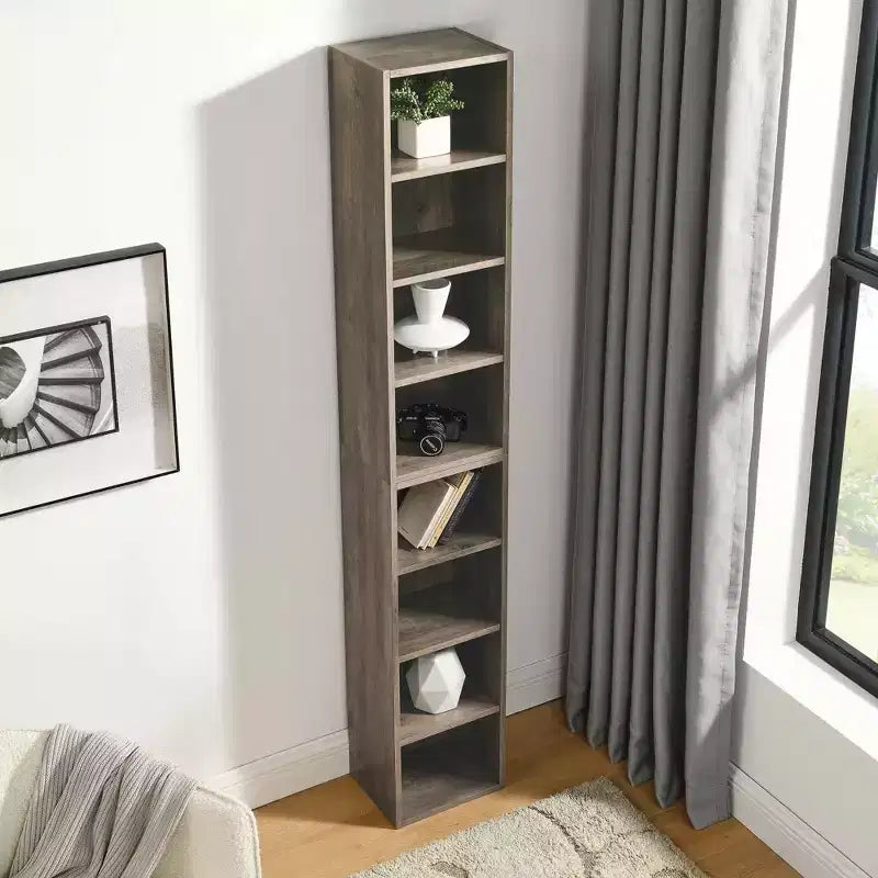 8-laags mediatoren, CD/DVD-opslag met verstelbare planken, thuiskantoor, multifunctioneel