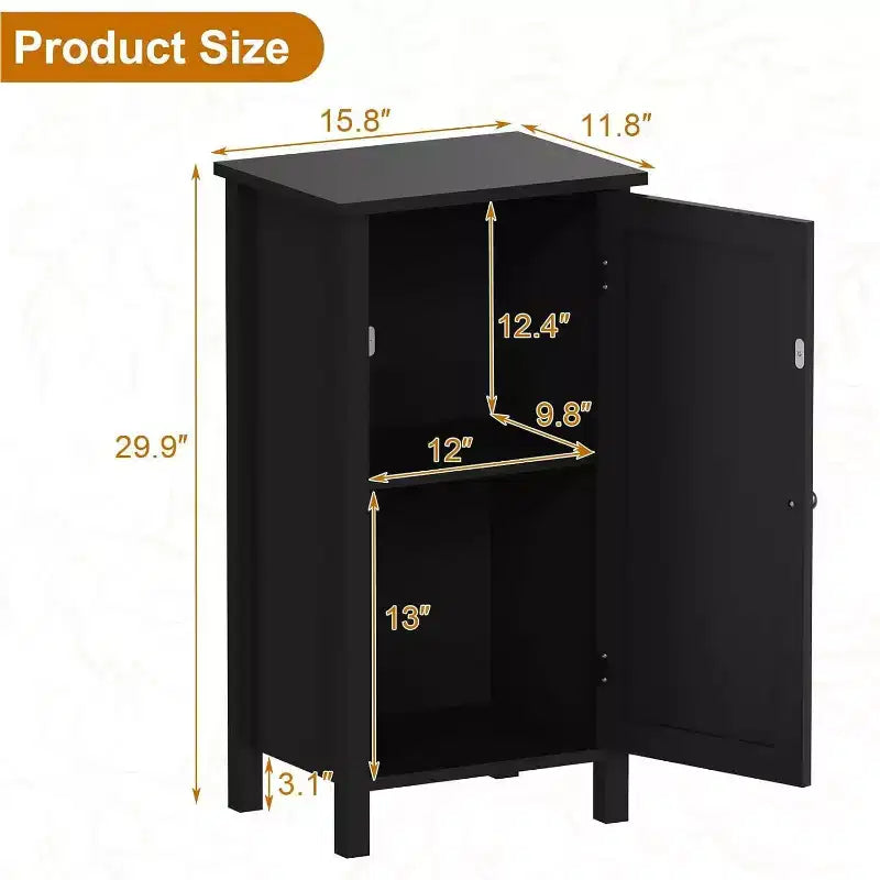 Armadio contenitore con porta in rattan intrecciato, organizzatore indipendente salvaspazio a 2 livelli, comodino finitura per bagno, cucina, soggiorno