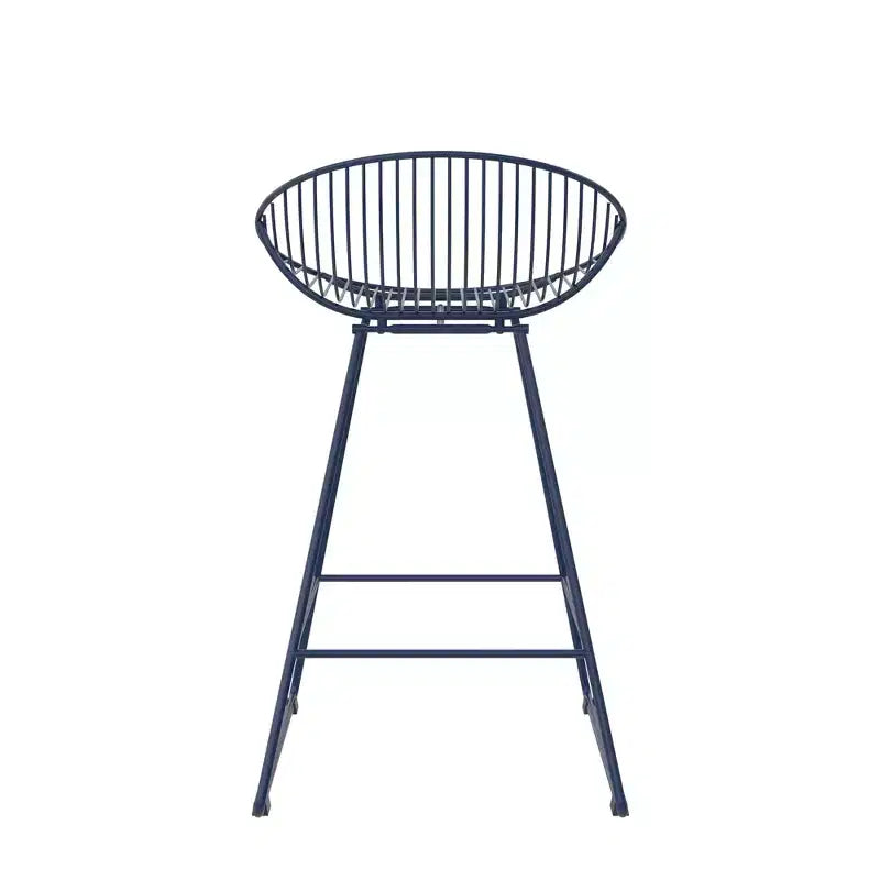 Modern Mesh Steel Bar Stool