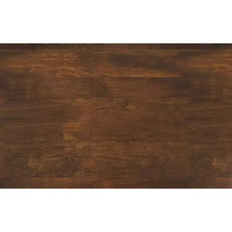Tavolino da Caffè Moderno Urbano Rotondo da 38" in Legno Massello di Mango