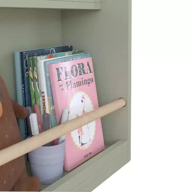 3 Tier Kids Book Rack Bookshelf, Toddler Front-Facing Bookcase for Reading Corner, Nursery, Playroom & Classrooms