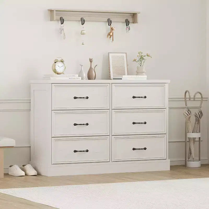 Modern Drawer Bedside Table Storage Cabinet  Ideal for Bedroom Organization, Space-Saving Furniture, Durable Wood Construction