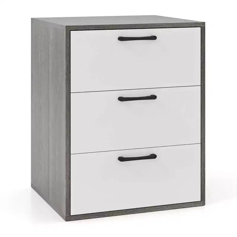 3-Drawer Dresser Chest of Drawers, Storage Cabinet with Wide Storage Space Organizer