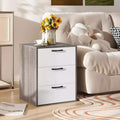 3-Drawer Dresser Chest of Drawers, Storage Cabinet with Wide Storage Space Organizer